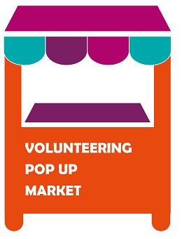 volunteer market stall