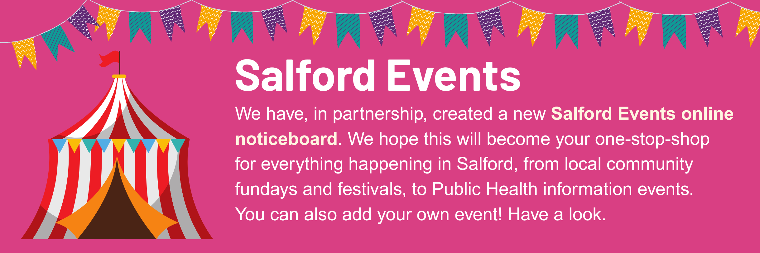 Salford Events padlet - click