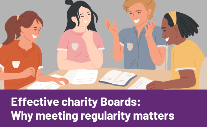 Effective charity Boards:  Why meeting regularity matters