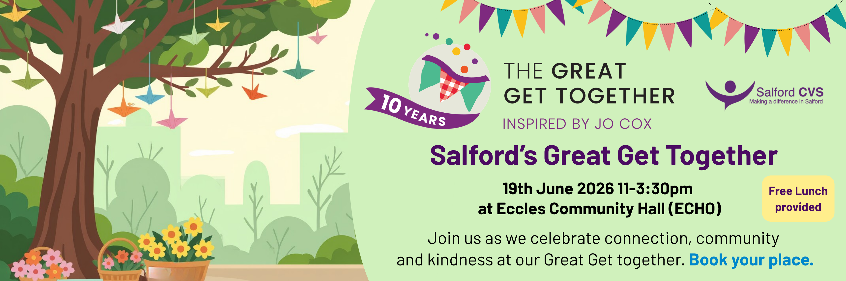 Salford's Great Get Together - click to book
