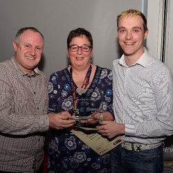 Equalities Award Winners The Peel Park Pink Picnic and Magda Sachs, Principal Policy and Equalities Officer, Salford City Council