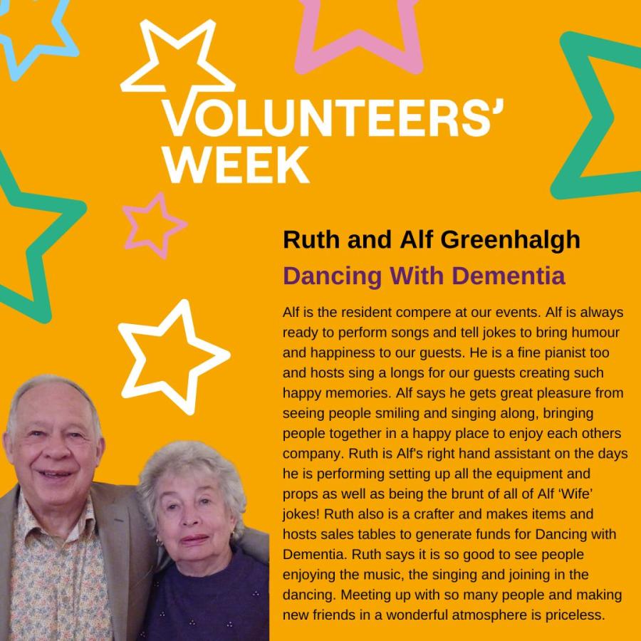 Ruth and Al Greenhalgh