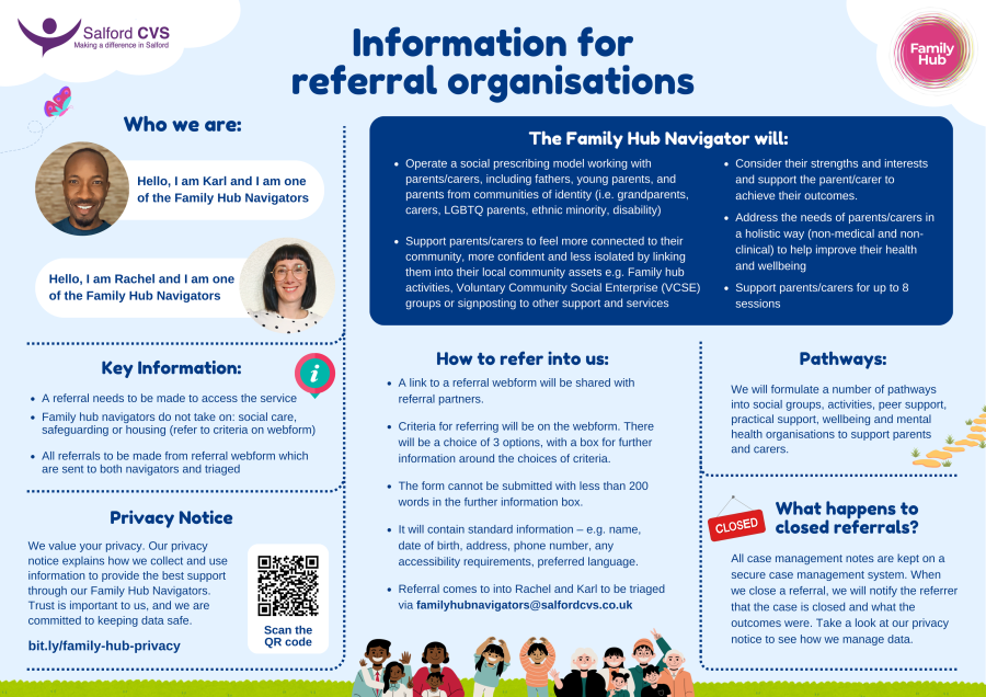 Information for referral organisations