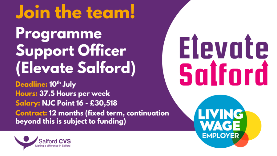 Programme Support Officer Elevate Salford