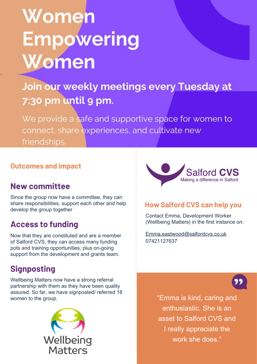 Women Empowering Women page 2 - click for pdf