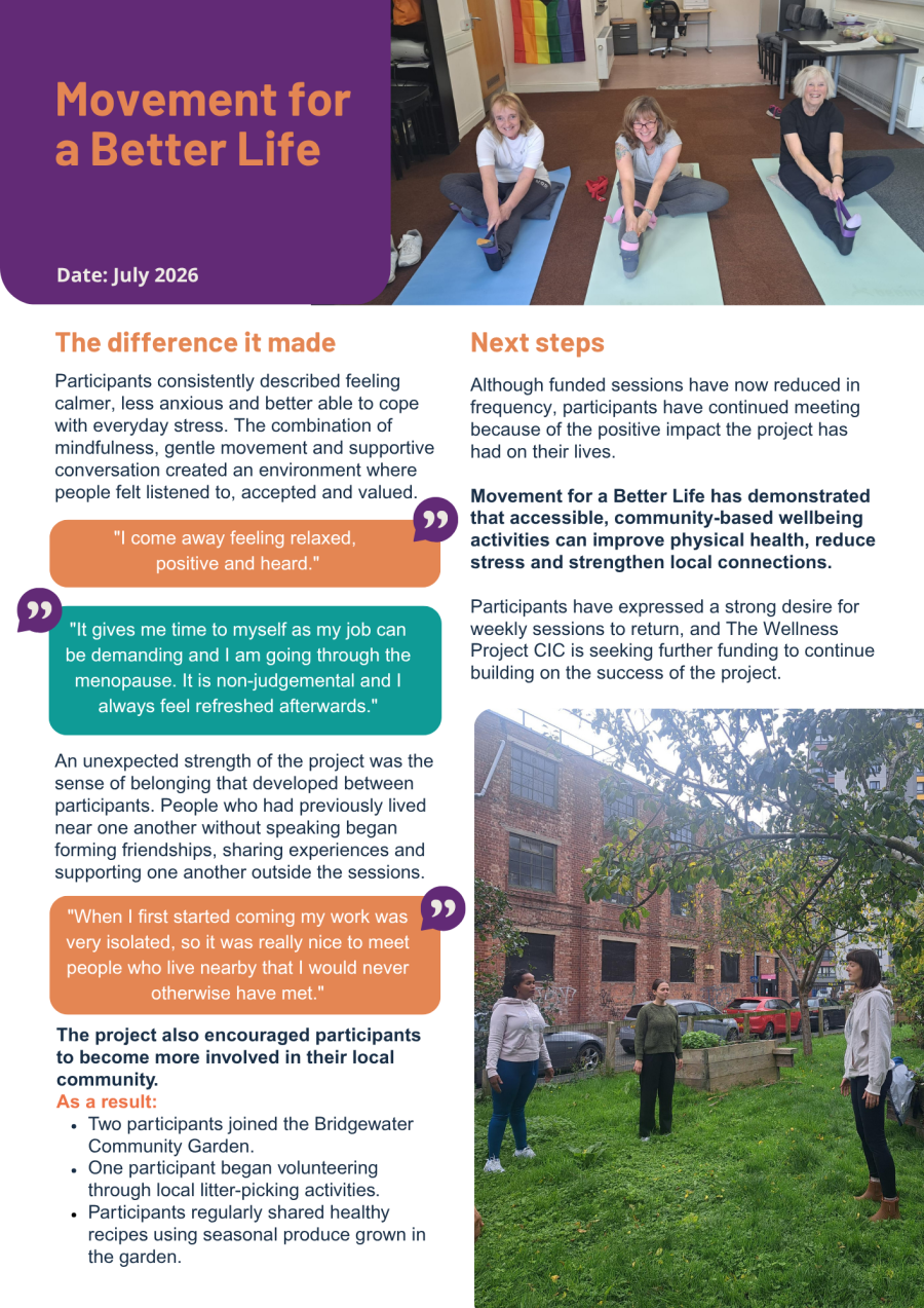Movement for a Better Life - page 2