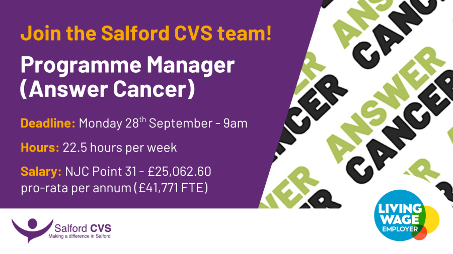 Programme Manager (Answer Cancer)