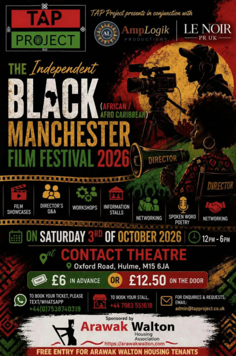 The Independent Black Manchester Film Festival 2026