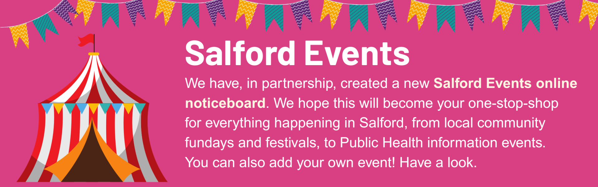 Salford Events padlet - click