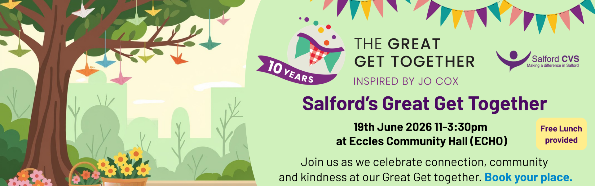 Salford's Great Get Together - click to book