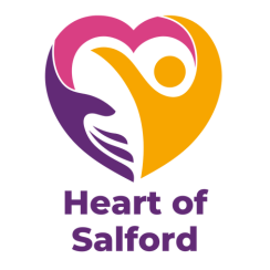 Heart of Salford 2025 logo