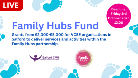 Family Hubs Fund poster
