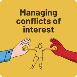 Managing conflicts of interest