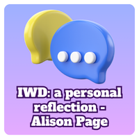 Alison Page reflection