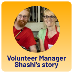 Volunteer Manager Shashi's story