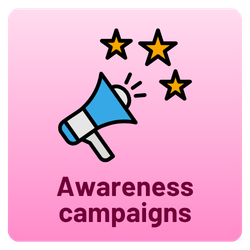 Awareness campaigns