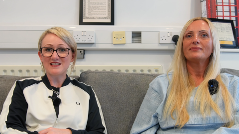 Rebecca and Jenni