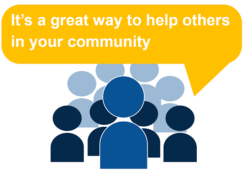 Benefit 1 - It's a great way to help others in your community