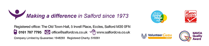 Salford CVS Logo