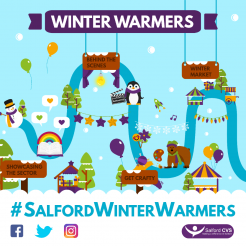 Salford Winter Warmers campaign