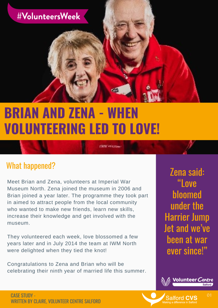 Brian and Zena's story - click for pdf version