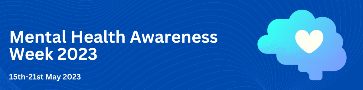 Mental Health Awareness Week banner - link back to page